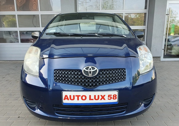 Toyota Yaris cena 14900 przebieg: 131709, rok produkcji 2008 z Warszawa małe 154
